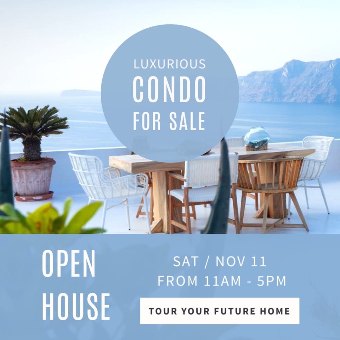 Open House Instagram Video Ad Square Template
